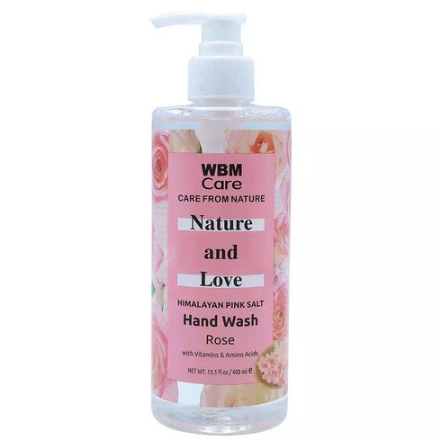 Nature & Love Liquid Hand Wash Rose - 13.5 fl oz | WBM CARE
